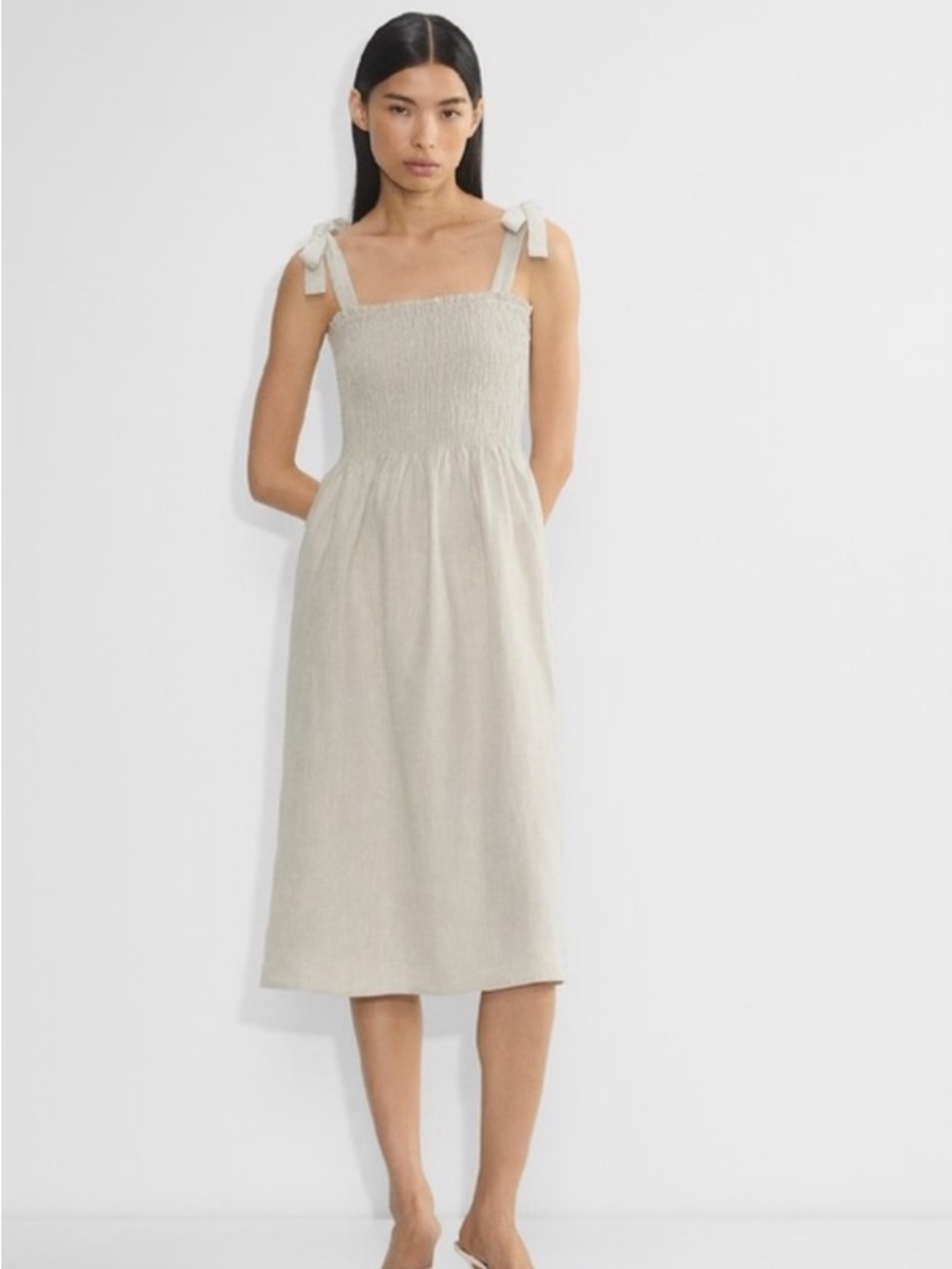 NWOT Aritzia Wilfred golden hour dress size XS